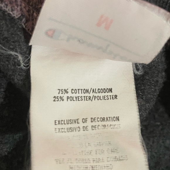 Champion Charcoal V-Neck Women's Top size medium - Picture 3 of 5